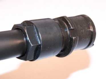 The barrel extension exterior. It locks up amazingly tight and holds zero through barrel changes.