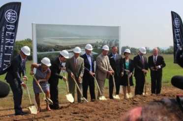 Beretta Breaks Ground in Tennessee The collection of national, state and local politicians was impressive. Even the democratic politicians present understand what Beretta's move means for Tennessee.