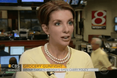 Shanon Watts, founder of Moms Demand Action for Gun Sense in America and architect of the anti-open carry movement.  