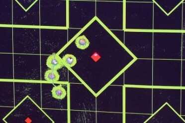 Smith & Wesson M&P .38 Hammerless Revolver w/Crimson Trace Here you can see point of aim. The laser here is seen in full daylight.