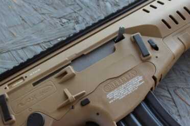 Airsoft ARX-160 from Umarex The bolt doesn't need to be cycled to make it fire, but it does cycle with each shot.