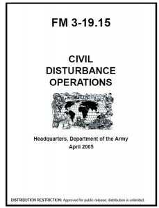 The 2005 version of the manual is clearly meant to apply to outside the continental US, and contains a thorough explanation of why US forces should not be policing our streets. 