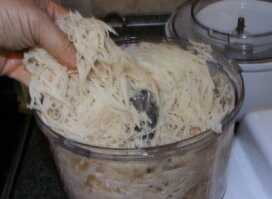 The shredder works great and will be really useful if you are cooking for a lot of people off-grid. Otherwise it is probably overkill. 