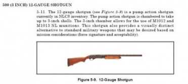 The 2005 manual explains each piece of nonlethal gear. The 2014 manual omitted the specific gear section. Is it because they knew the manual would come out to the public and they didn't want us to see all of their cool new stuff?