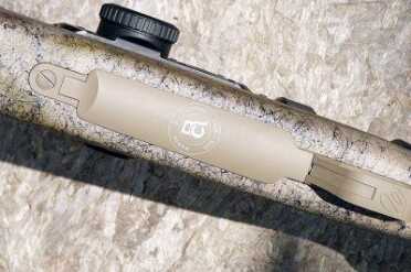 Two screws allow easy take down and removal of the one-piece bottom plate/trigger guard.