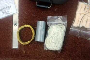 Henry Survival Kit: Accidental Field Test Bind it, tape it, wrap it up in wire.