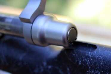 The Ultimate Muzzleloader is a Remington? The cut here allows the bolt to cycle all the way back.