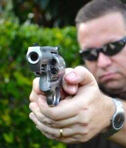 Perhaps the most impressive angle for a .44 Magnum is from the front!