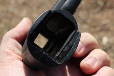 The Best SIG P226? The TacOps--Review The flare at the end of the grip is built into the panels.