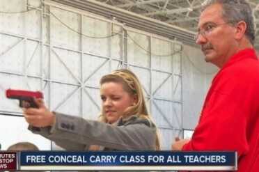 Colorado teachers take a firearms course.  