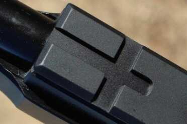 The M9A1 has a rail built into the frame.