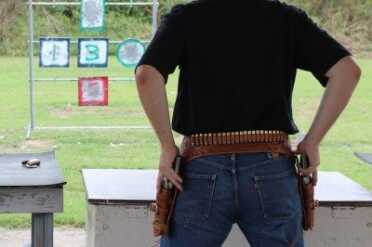 Choosing a Cowboy Action Holster~El Paso Saddlery Drawing both guns at once is easy. Shooting both single actions at once is not.