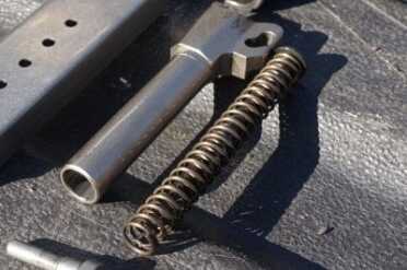 Kahr CT380--The Perfect Pocket Pistol? The double spring makes the Kahr really stiff, but it also helps with recoil. It is a calculated trade off.