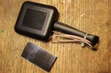 Peace of Mind from Liberty's SafElert The antenna before installation.