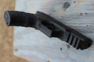 While the gun is compact, the frame is robust where it counts. 