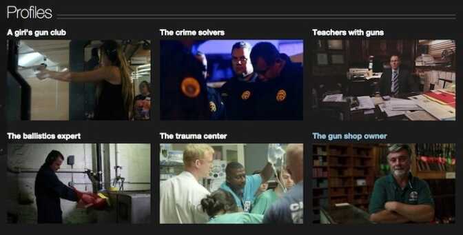 Profiles in CNN's Guns Project.  (Photo: CNN)