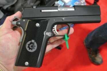 Coonan's Kicking Compact .357--SHOT Show 2015 The Coonan Compact. We will have a full review of one like this very soon.