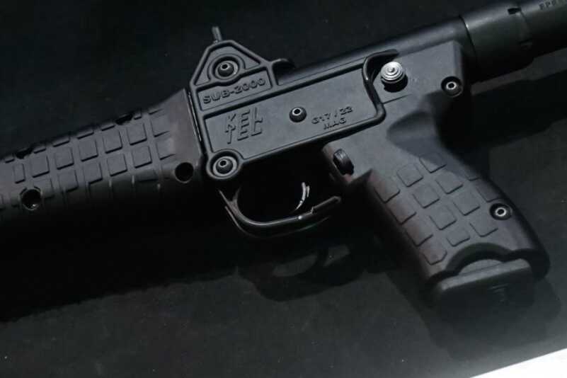 Kel- Tec sub2000 Gen. 2--SHOT Show 2015 Kel-Tec Gator Grip Texture.