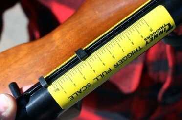 With the BX-Trigger installed the break is between 3-4 pounds. 