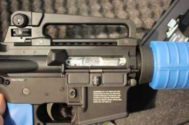 Gun vs. Gun Training Rifles - Umarex's T4E AR-15 Shoots Paintballs--SHOT Show 2015 Functionally correct, as long as you train with this model.
