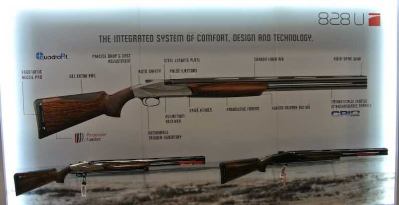 Benelli Over/Under Upland Shotguns - Aluminum & Carbon Fiber? - SHOT Show 2015 jhk
