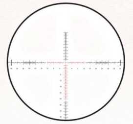 This is the new MOA reticle from Burris on the XTR II. 