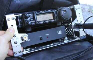 I added the LDG Z-100 antenna tuner to it, and it mounted into the frame as promised.