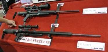 .45 Cal/800fps Air Gun Protects Your Nuts - AirForce Rifles - SHOT Show 2015 fsadfad