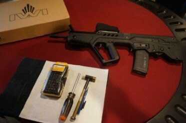 The 9mm conversion requires a few basic tools.