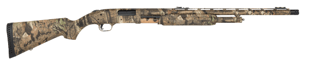 The base model of the Mossberg turkey gun.  Other stocks and triggers are available. 