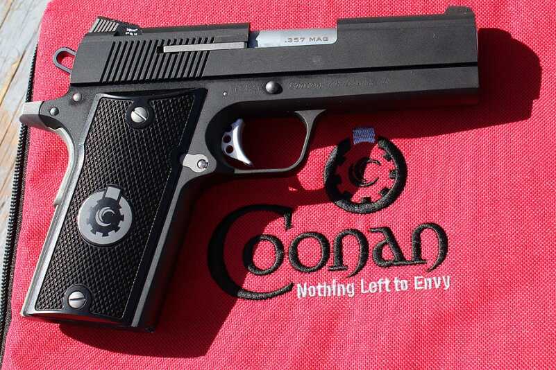 No mistaking what's in this pistol case. 