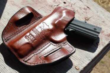 Note how the belt loops are cut through the back.