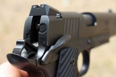 The first gun sent by Para had a flaw in the safety, which broke off. This one is holding nicely.