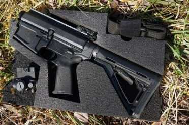 Not much room for large optics. 