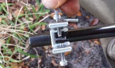 This is the sight alignment tool in action. 