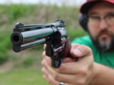 .357 Shoot-off--Coonan Vs. Python The Python has a lot of potential. I can't imagine a world where the gun isn't in production, and where a solid working gun becomes a collector's item. But we're there.