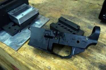 80% Arms Billet Aluminum Lower Build--No Milling Machine Needed The jigs are crucial and help with stock removal in incremental steps.