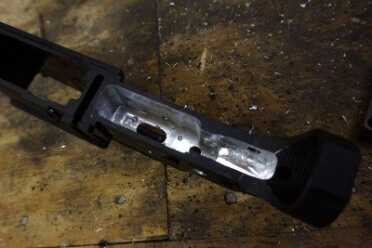 80% Arms Billet Aluminum Lower Build--No Milling Machine Needed The process is nearing completetion. In a couple of short hours (and I was taking my time) I had a fully functional lower.