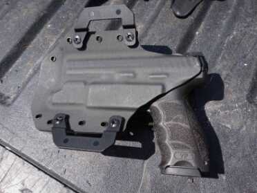New Kydex Designs from Black Rhino Concealment The TCLS for an Enforce light.