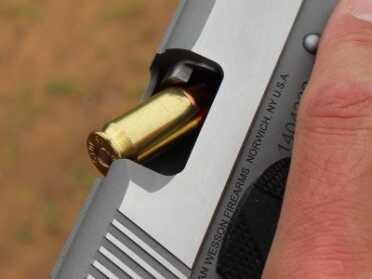 Whoops. I am pretty sure the round popped up past the magazine lips. 