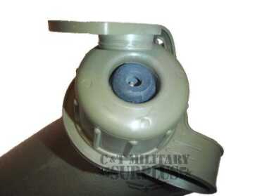 The new canteen have what is called the "chem cap" on them, which connects to drinking systems on gas masks, including Israeli and some Russian civilian masks. 