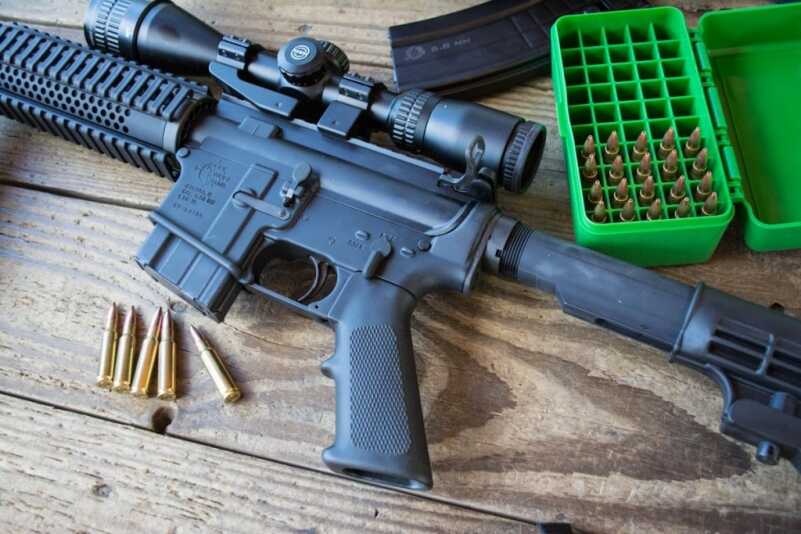 Build an AR-15: AR Calibers The AR platform can be adapted to dozens of different calibers, like this Rock River Arms LAR-6.8 chambered in 6.8 Remington SPC.