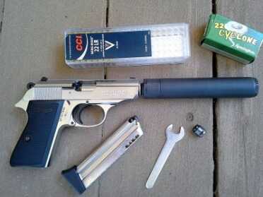 It’s not “silent” of course. But it’s quiet enough to save your hearing. It’s also a lot of fun to shoot without all the noise.