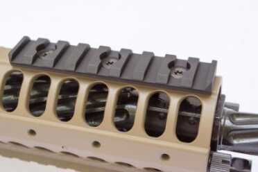 Gun Review: LWRC R.E.P.R. 20 .308 Sniper Model Rail segments are included that can attach at 3, 6, and 9 o'clock positions.