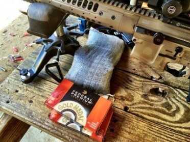 Gun Review: LWRC R.E.P.R. 20 .308 Sniper Model I did about half of the testing using a bipod and the rest using this Blackhawk! Trident shooting rest.