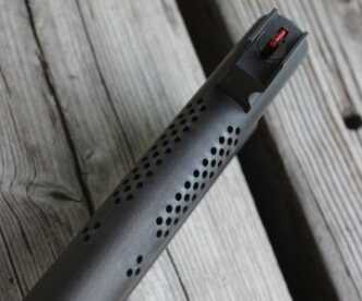 The 870 Perfected? Nighthawk's Shotguns The escaping gases push the barrel down.