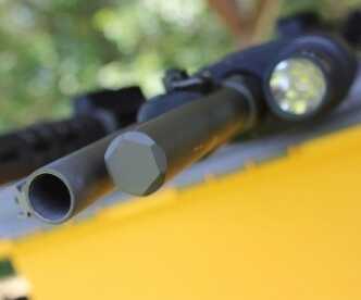 The 870 Perfected? Nighthawk's Shotguns The front end.