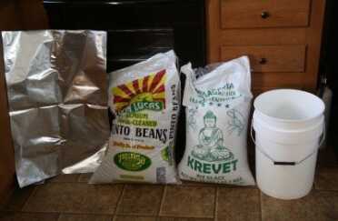 Prepping 101: Bags vs. Buckets - Long Term Bulk Food Storage I found that while my 6 gallon buckets hold 40 lbs of rice or beans, a 50 lb. bag of either fits easily.