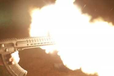 CMMG's 7.62x39 AR--The Mutant--Review You don't want you face too close to this. Trust me. I know. I put my face too close to it. I'm still waiting for my eyebrosw to regrow.