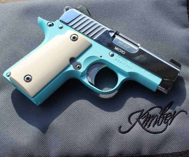 Kimber Micro Bel-Air Review This is the Bel-Air in bright sunlight. The color changes slightly depending on the light.